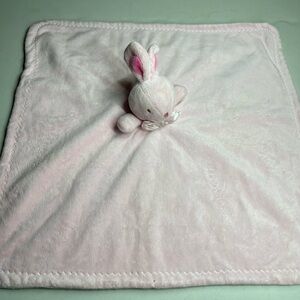 Pink Bunny Baby Security Blanket